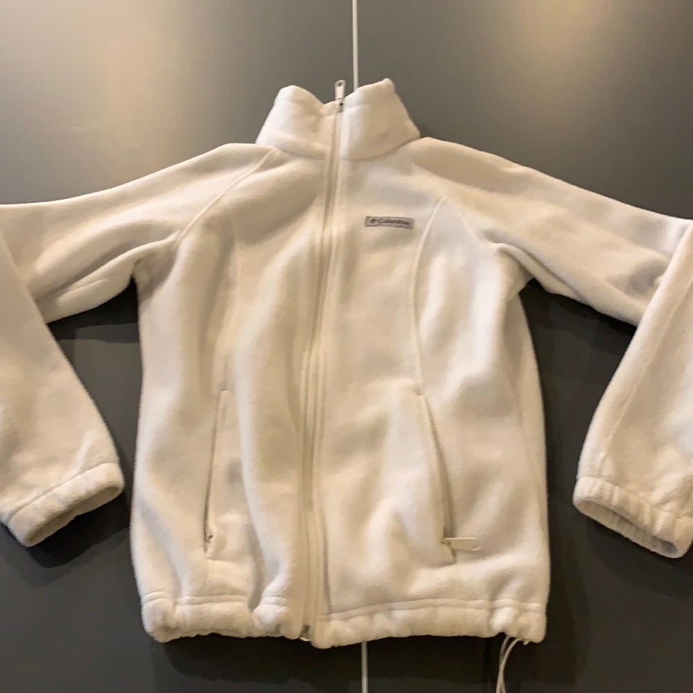 Off White Columbia fleece jacket
